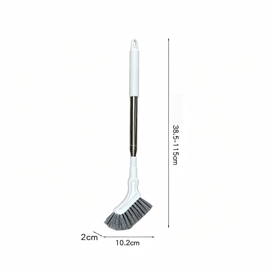 🧹 Extendable L-Shaped Cleaning Brush – Reach Corners with Less Bending