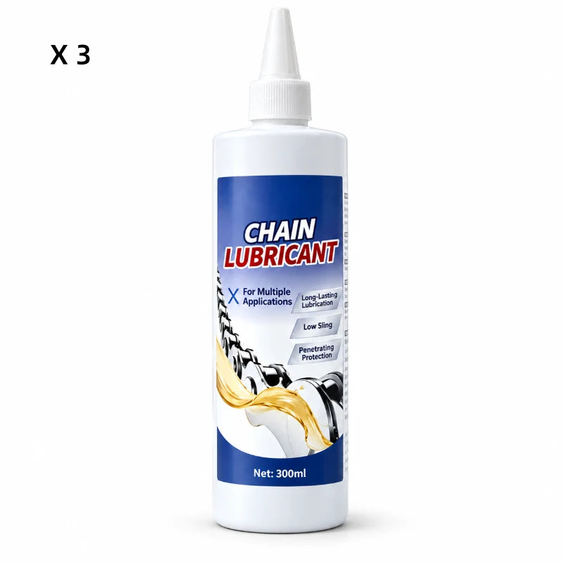 Multi-Purpose Chain Lubricant with Precision Pointed Nozzle