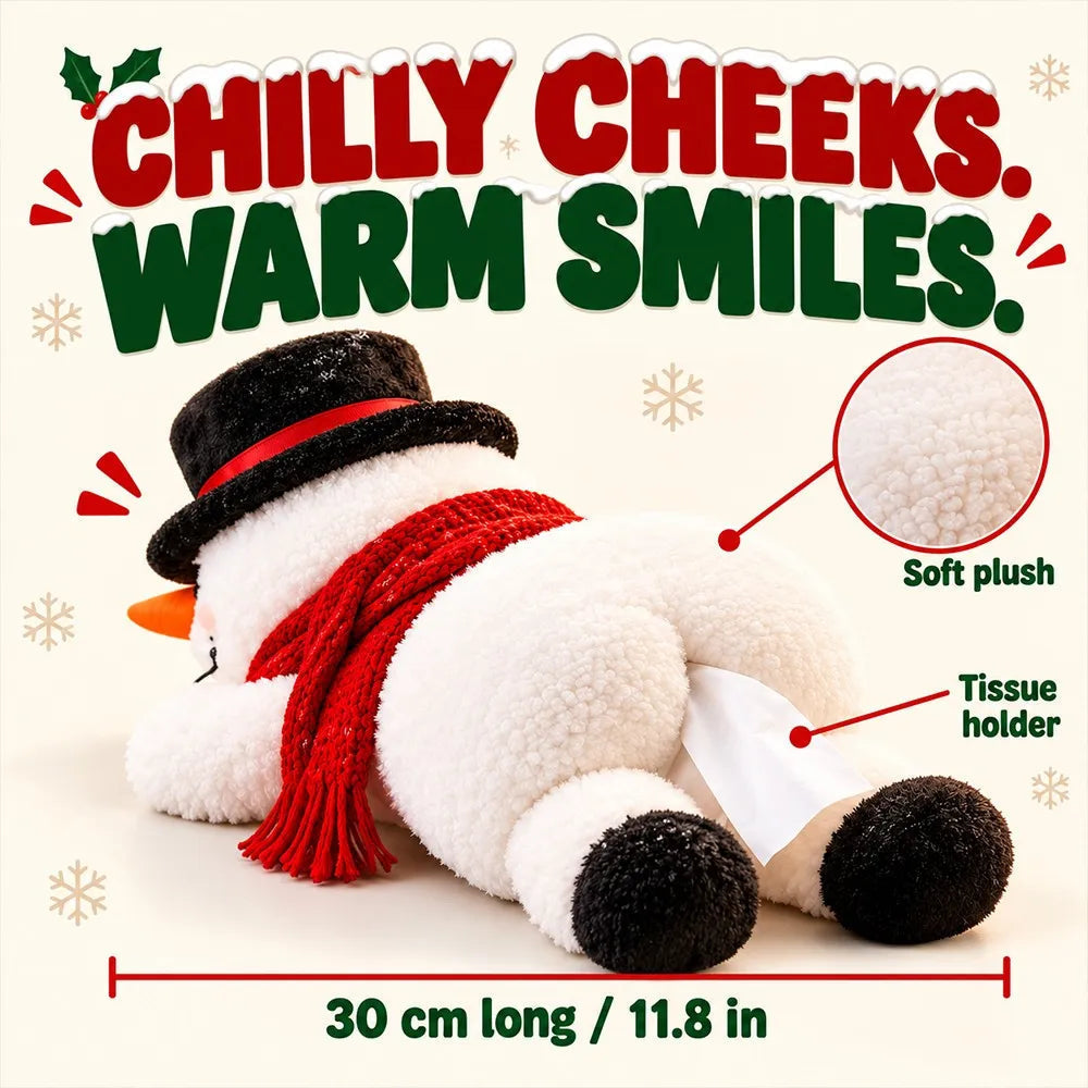 🤣☃️Funny Christmas Snowman Tissue Holder✨