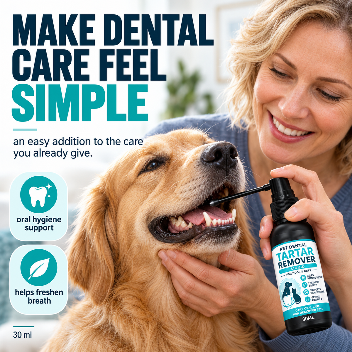 🐾宠物温和洁牙喷雾