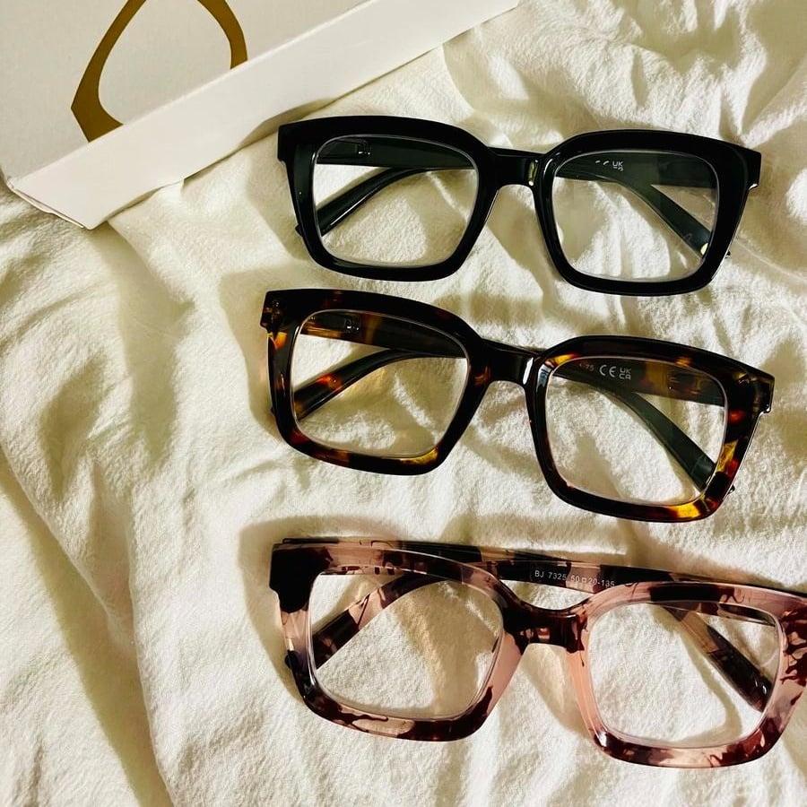 🔥热卖——✨👓玳瑁纹防蓝光大框方形老花镜
