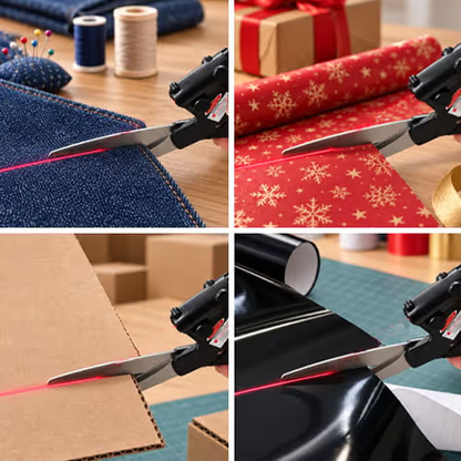 ✂️ 激光导向剪刀 —— 让缝纫与手工制作的直线裁剪更轻松 ✨