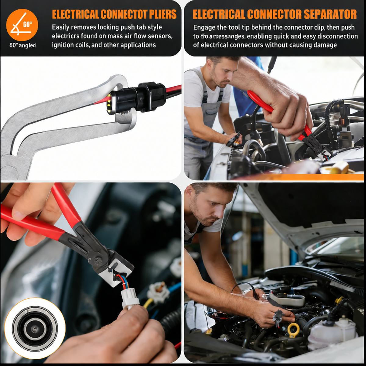 🔥Father’s Day 49% Off-🚗 Connector & Terminal Removal Tool Kit | Professional Auto Repair Pliers