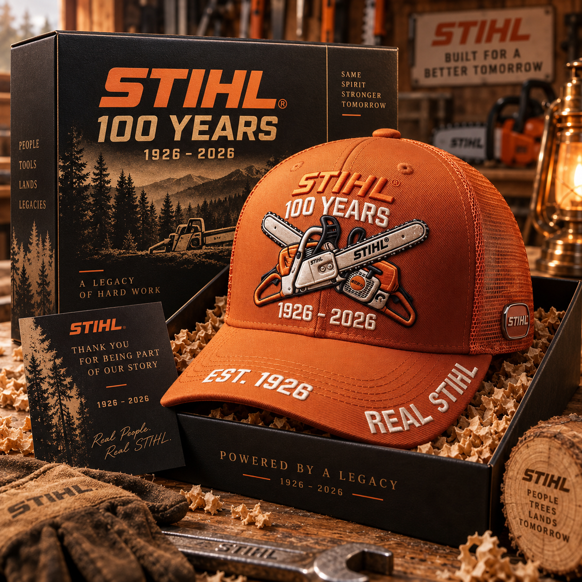 STIHL 百周年纪念卡车司机帽