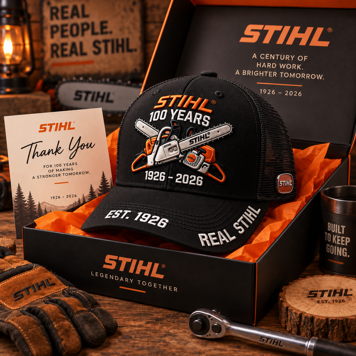 STIHL 百周年纪念卡车司机帽