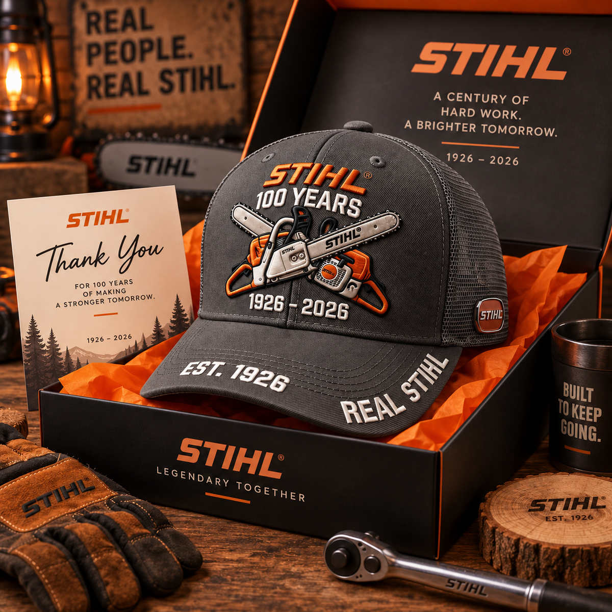 STIHL 百周年纪念卡车司机帽