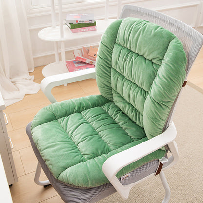 🔥 Plush Heated Chair Cushion – Cozy Seat & Back Warmer