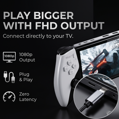 🎄Christmas Sale 40% OFF🎁 Toveq Retro Handheld Game Console with HD 5-inch IPS Screen over 20,000 Games
