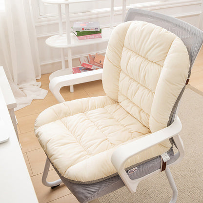 🔥 Plush Heated Chair Cushion – Cozy Warmth for Your Seat & Back 🛋️