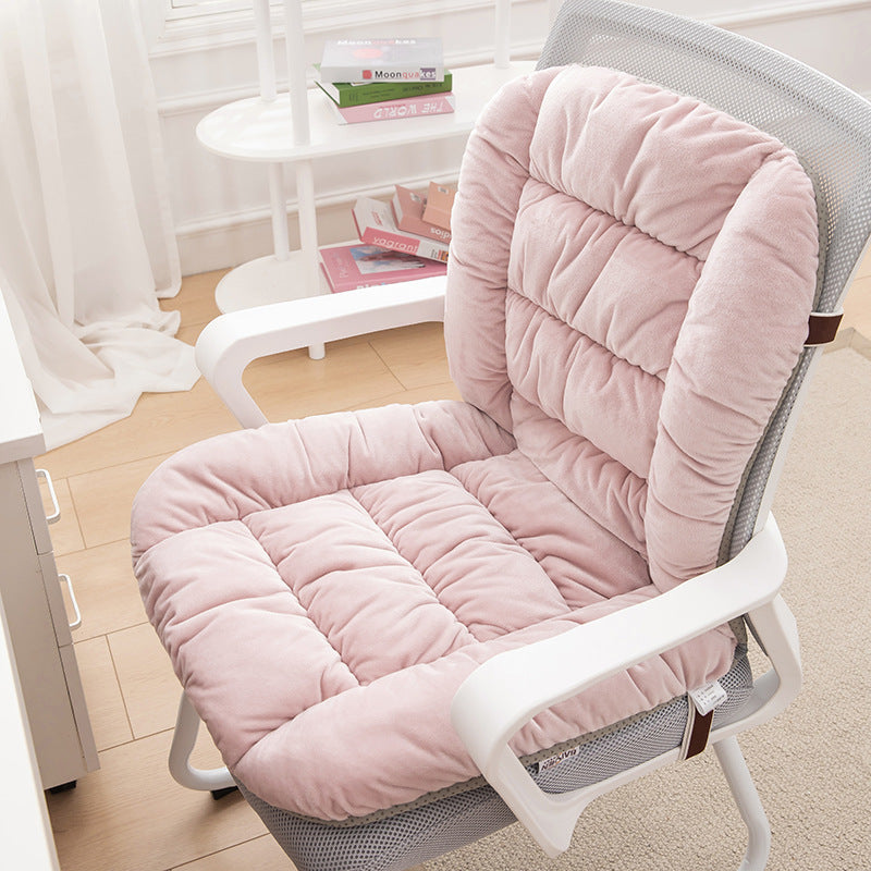 🔥 Plush Heated Chair Cushion – Cozy Warmth for Your Seat & Back 🛋️