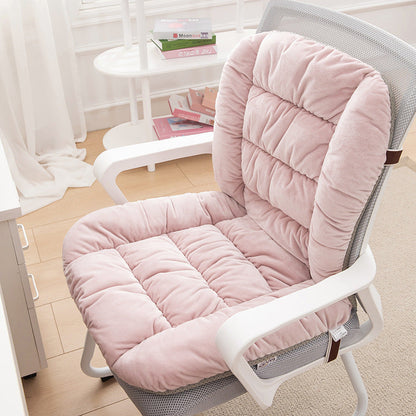 🔥 Plush Heated Chair Cushion – Cozy Seat & Back Warmer
