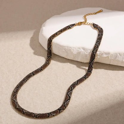🐍蛇形宣言项链——神秘与力量的象征✨