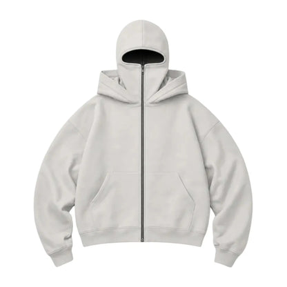 ANTI SOCIAL BALACLAVA ZIP-UP HOODIE
