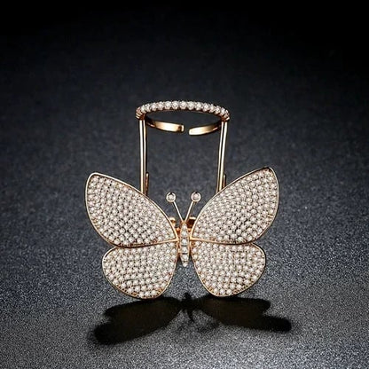🦋💎随你起舞的蝴蝶戒指