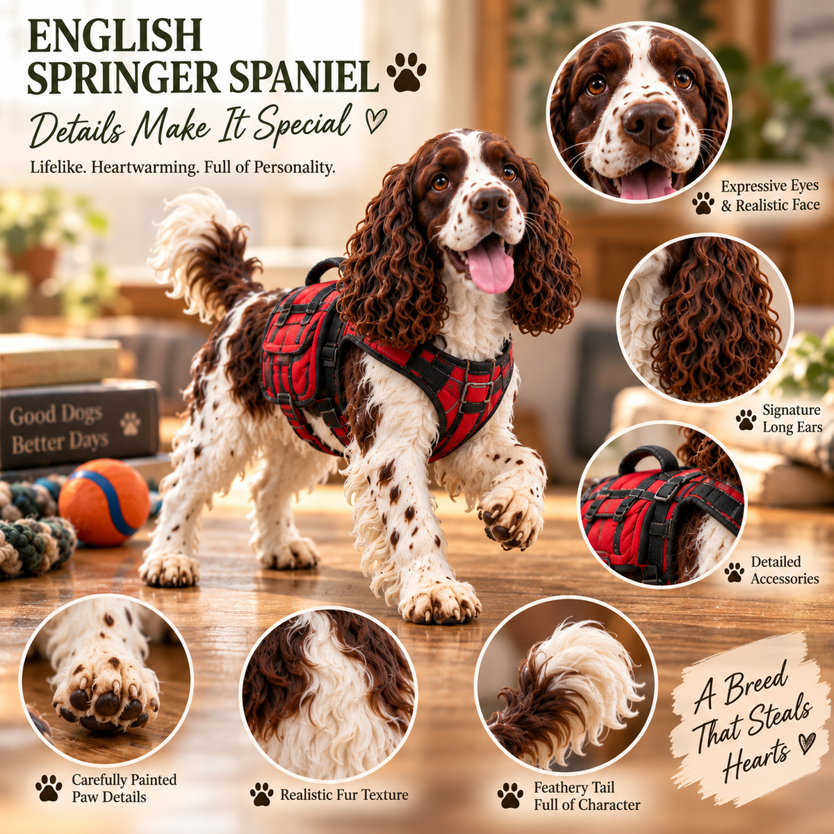 🎁 英国史宾格犬的 24 天圣诞倒计时 —— 24 个可爱惊喜，一个难忘的圣诞节 ❤️