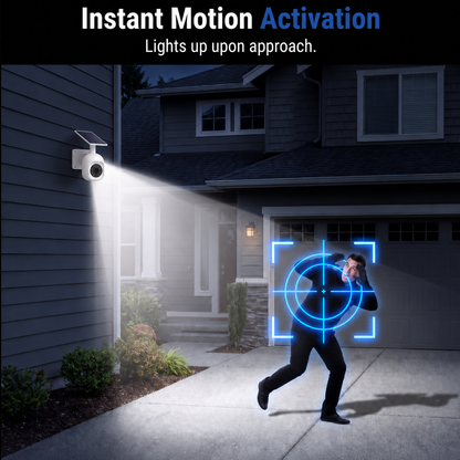 ⏰Sale 49% OFF - Solar-Powered Simulated Surveillance Camera Street Light