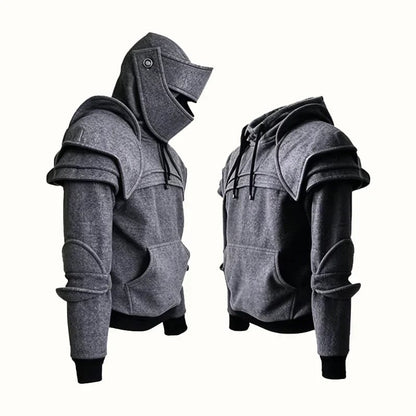 ⚔️Knight Cosplay Hoodie – Medieval Fantasy Streetwear Pullover!
