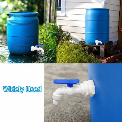 Rain Barrel Spigot Kit 💧 – Convenient Water Outlet Installation Set
