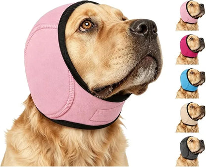 🐶 宠物狗镇静耳罩——美容、洗澡及防烟花爆竹噪音的头套