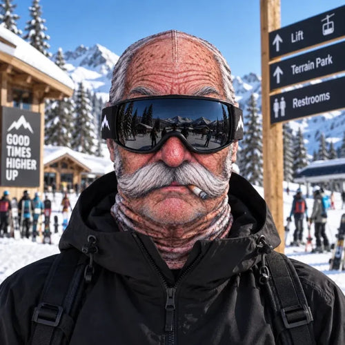 🎿 逼真面部巴拉克拉法帽 – 适合寒冷天气探险的趣味滑雪面罩