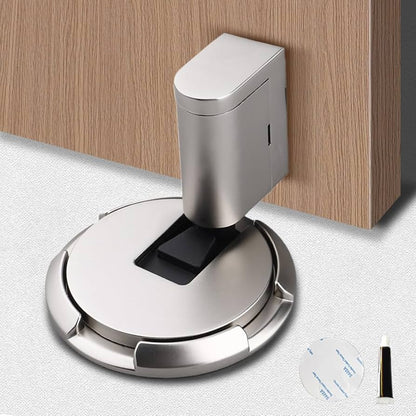 Adjustable Push-to-Hold Door Stopper | Skip the Wedge