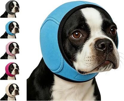 🐶 宠物狗镇静耳罩——美容、洗澡及防烟花爆竹噪音的头套