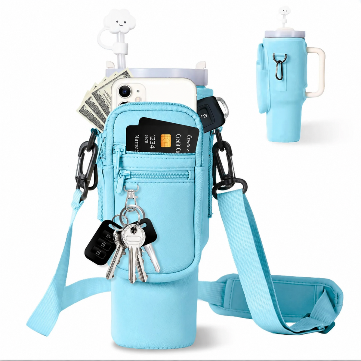 🎁🔥 Water Bottle Carrier Bag™ for 40oz Tumbler