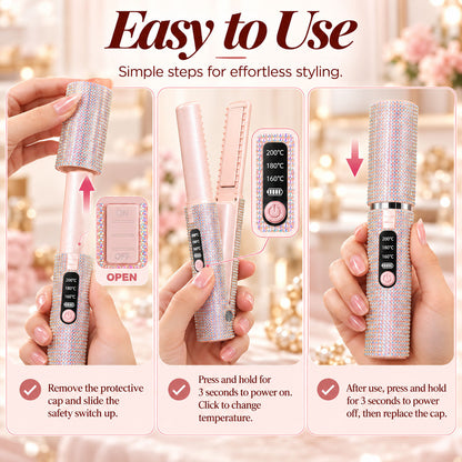 Wireless Hair Straightener