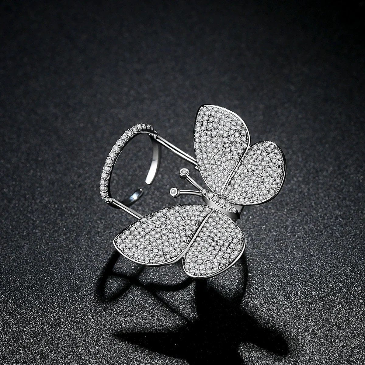 🦋💎随你起舞的蝴蝶戒指