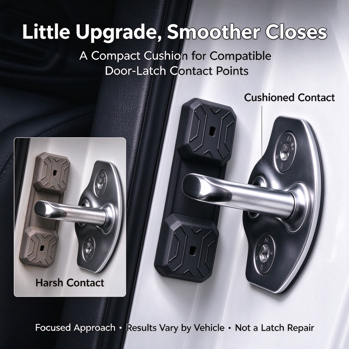 Car Door Latch Shock Absorber Pad