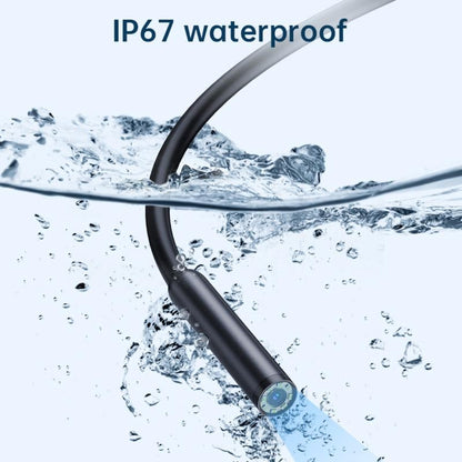 📱 16.4英尺高清内窥镜摄像头 – 适用于iPhone和安卓的柔性检测内窥镜