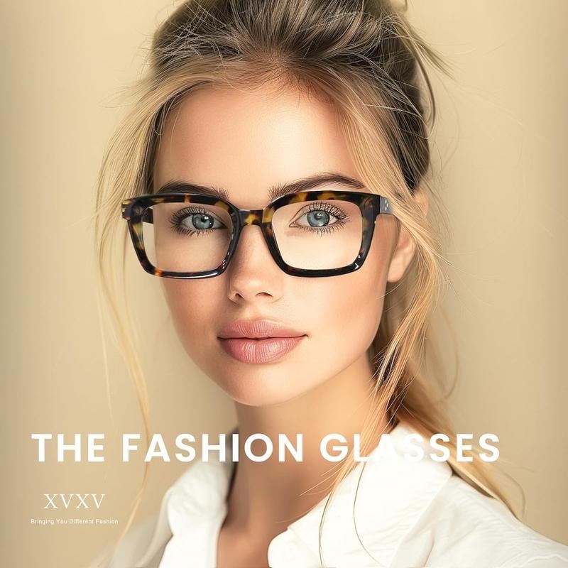 🔥热卖——✨👓玳瑁纹防蓝光大框方形老花镜