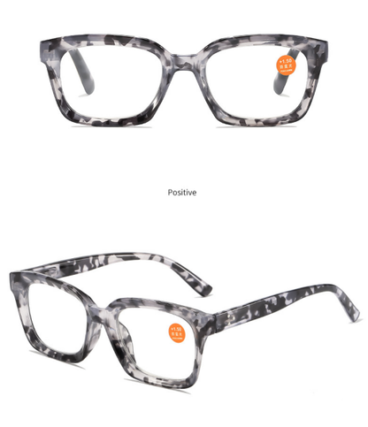🔥热卖——✨👓玳瑁纹防蓝光大框方形老花镜