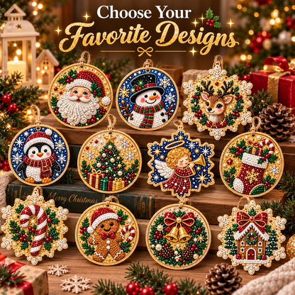 🔥圣诞促销 49% OFF🎄 DIY钻石画装饰品套装