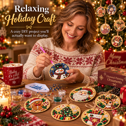 🔥圣诞促销 49% OFF🎄 DIY钻石画装饰品套装