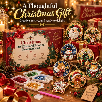🔥圣诞促销 49% OFF🎄 DIY钻石画装饰品套装