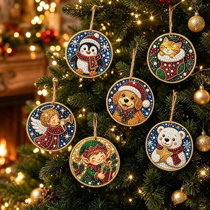 🔥圣诞促销 49% OFF🎄 DIY钻石画装饰品套装