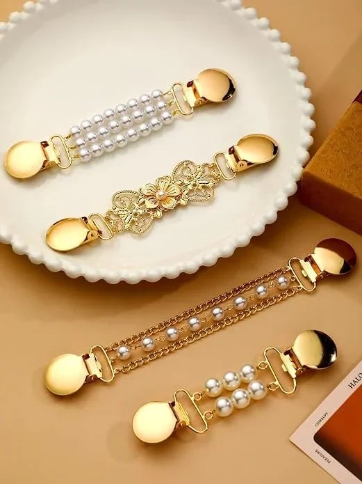 📿女士珍珠链项圈夹💎