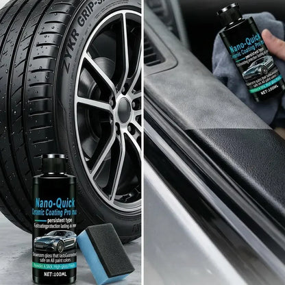 🚗 Nano Ceramic Car Coating | Hydrophobic Gloss Finish⏳