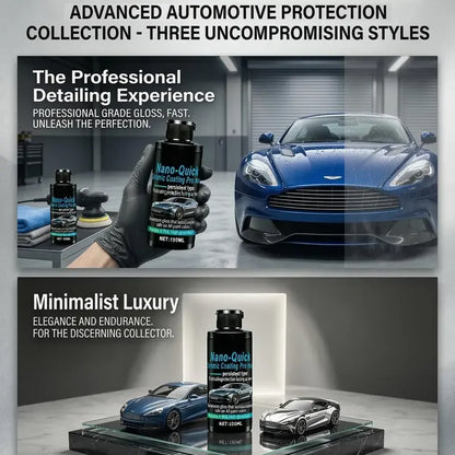 🚗 Nano Ceramic Car Coating | Hydrophobic Gloss Finish⏳
