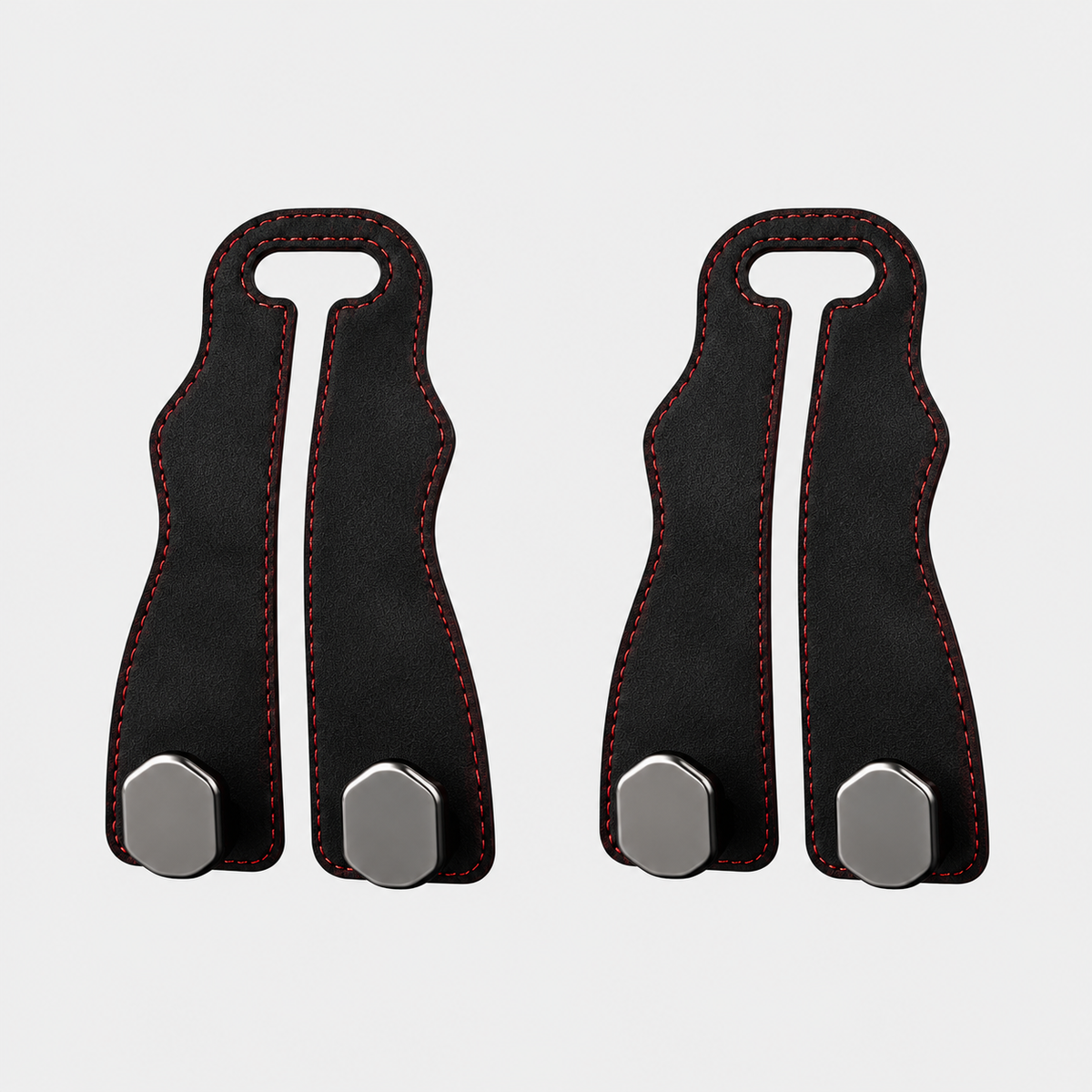 Suede Leather Car Seat Hook