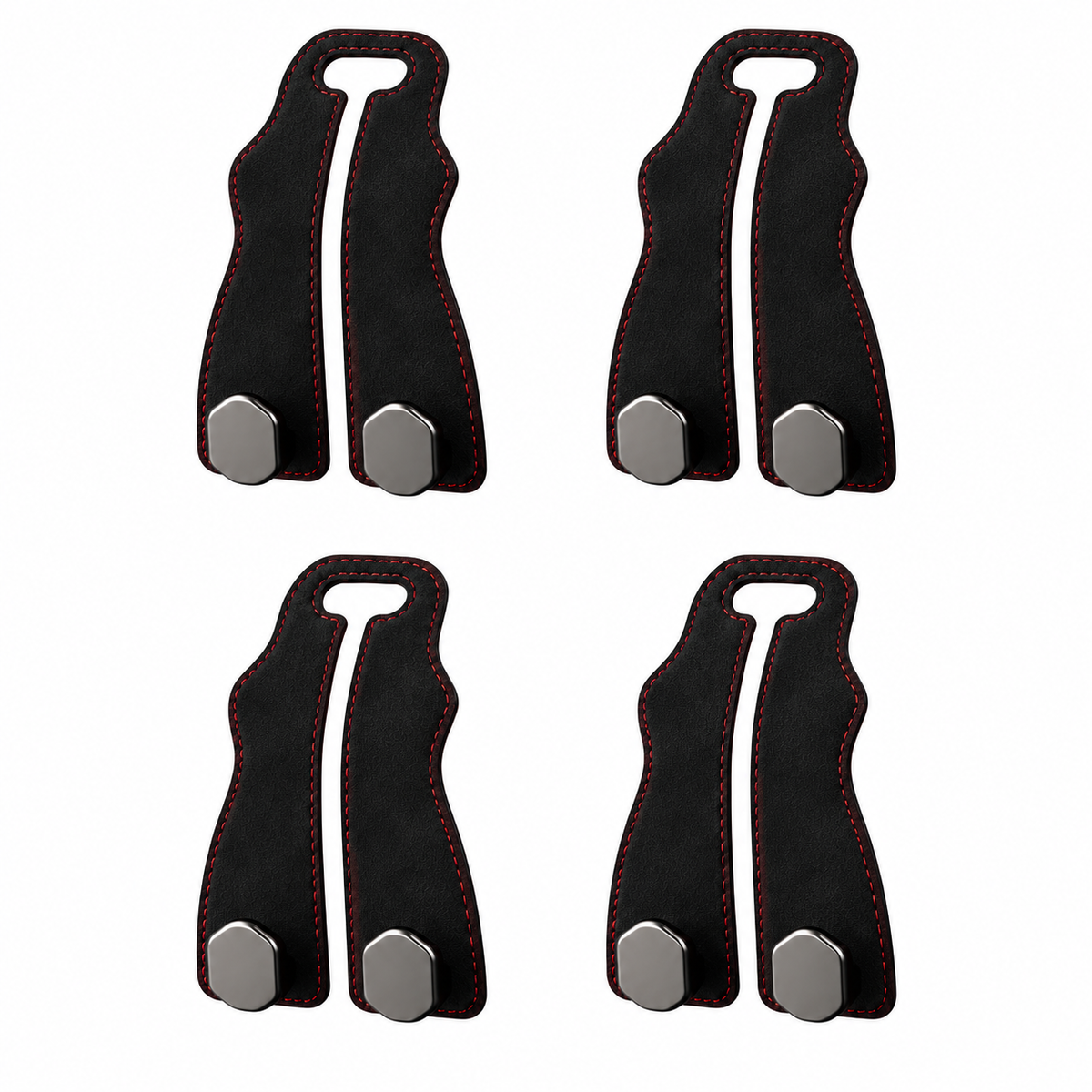 Suede Leather Car Seat Hook