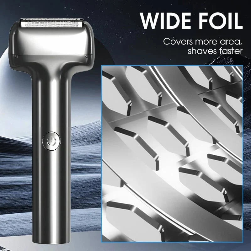 🪒Men's Rechargeable Foil Electric Shaver ⚡🧔– Efficient Close Shaving, Cordless Portable Wet & Dry Beard Razor for Daily Grooming