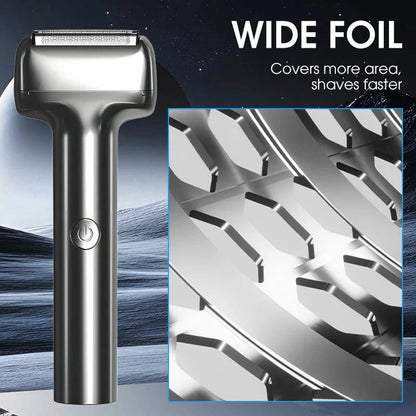 🪒Men's Rechargeable Foil Electric Shaver ⚡🧔– Efficient Close Shaving, Cordless Portable Wet & Dry Beard Razor for Daily Grooming