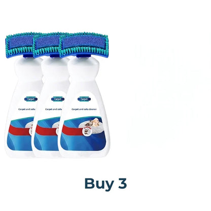 No-Wash Carpet & Sofa Cleaner with Brush