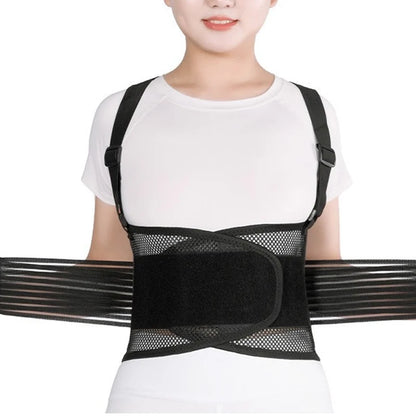 Breathable Posture Corrector - Back Pain Relief & Tummy Control