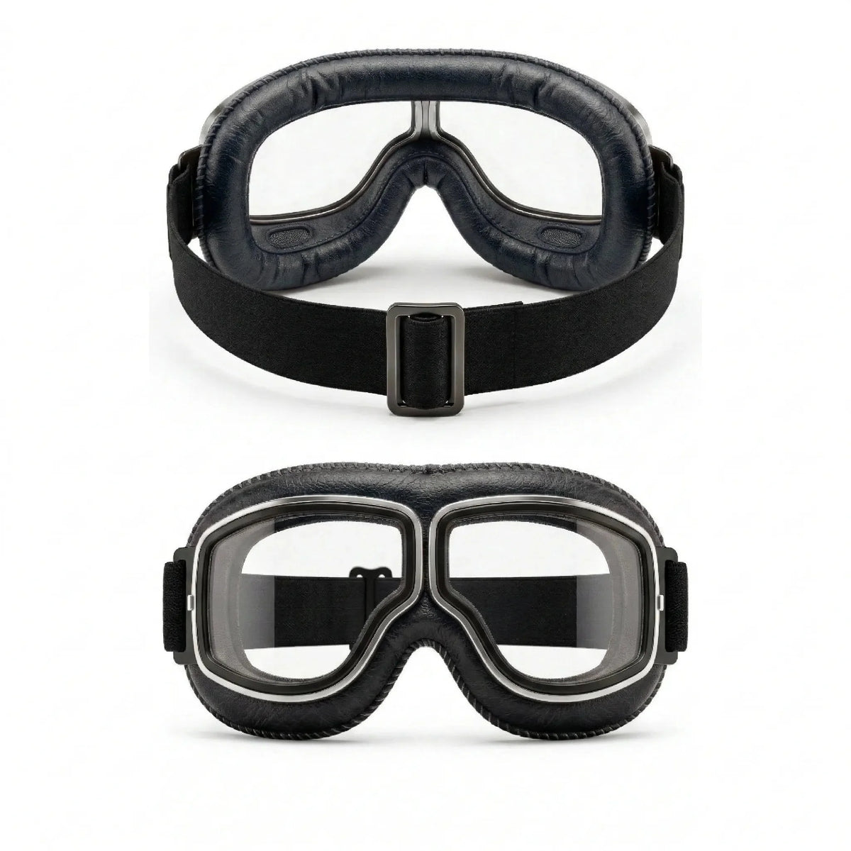 🕶️ OTG Vintage Motorcycle Goggles (Fits Over Glasses)