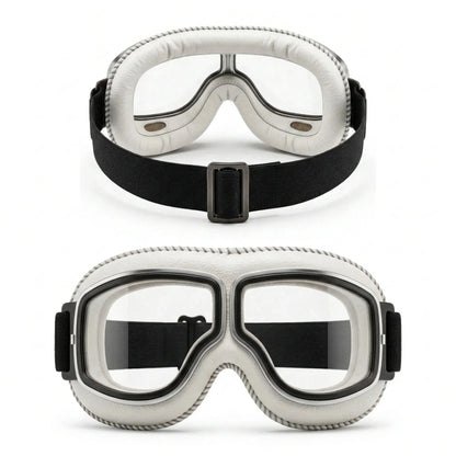 🕶️ OTG Vintage Motorcycle Goggles (Fits Over Glasses)