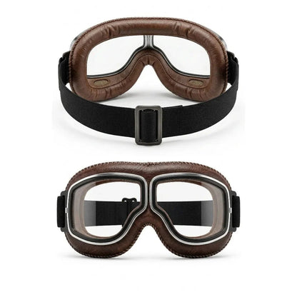 🕶️ OTG Vintage Motorcycle Goggles (Fits Over Glasses)
