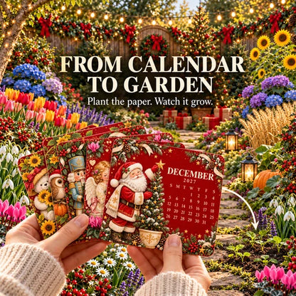 🎄🗓️ 圣诞限定款——🪴✨ 环保可种植“永恒”种子日历 2027